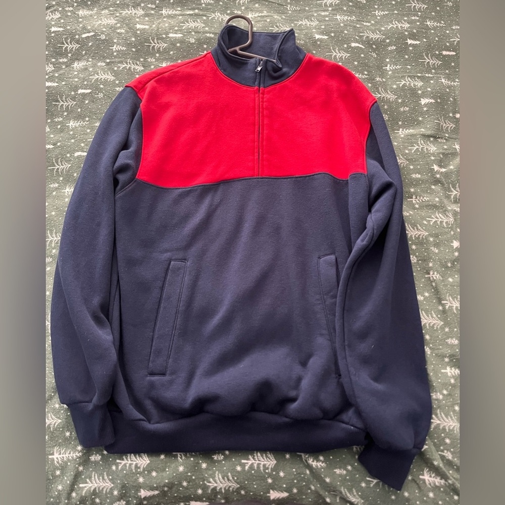 Blue and red sweater from H&M